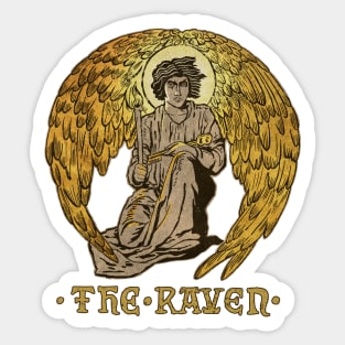 The Raven. 1884 edition cover Sticker